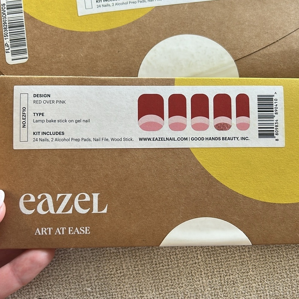 Stick on gel nail sets, NIB, set of two - Picture 2 of 3